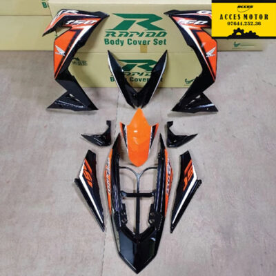 Dàn áo Honda GTR 150 màu cam đen chính hãng