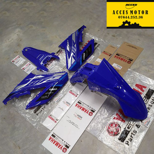 Dàn nhựa WR 155 chính hãng Yamaha màu xanh GP
