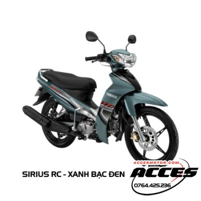 xe sirius RC xanh bạc đen