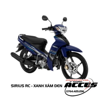 xe sirius RC xanh xám đen