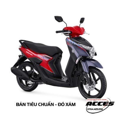 xe gear 125 màu đỏ xám