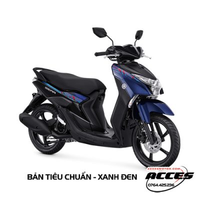 xe gear 125 màu xanh đen