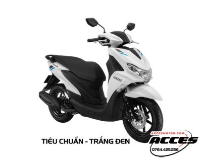 yamaha freego tiêu chuẩn trắng đen