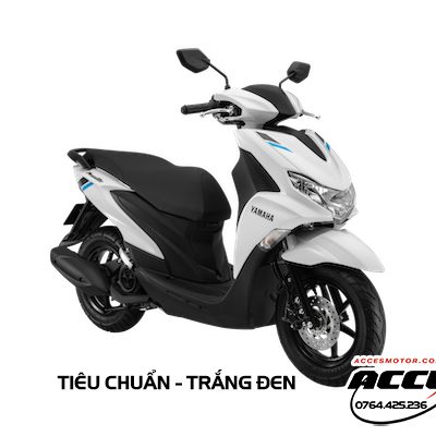 yamaha freego tiêu chuẩn trắng đen