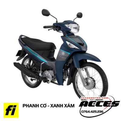 yamaha sirius fi phanh cơ xanh xám