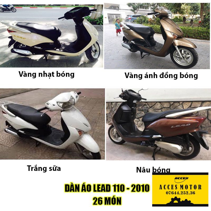 bộ áo xe lead 110