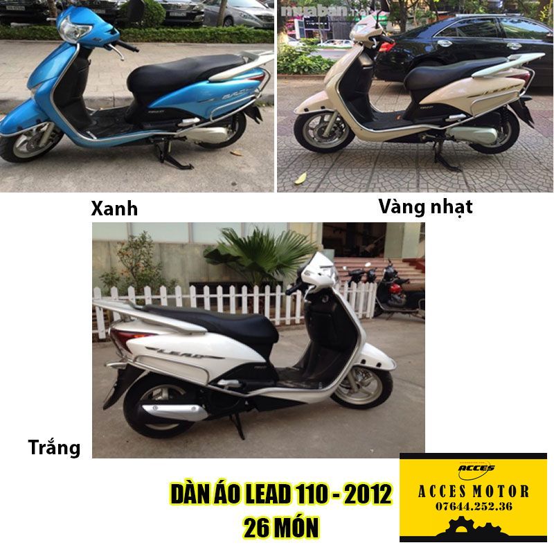 giá dàn nhựa xe lead 110