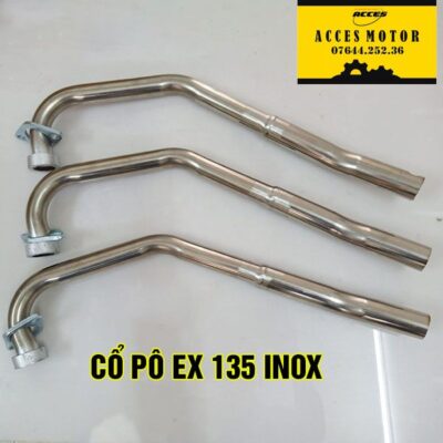 cổ pô inox ex 135