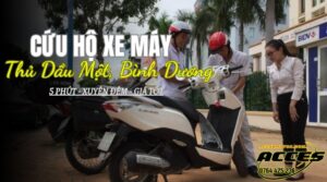 cứu hộ xe máy thủ dầu một