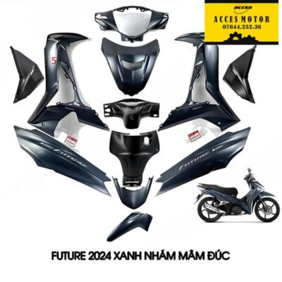 dàn áo future 125 fi 2024 xanh nhám