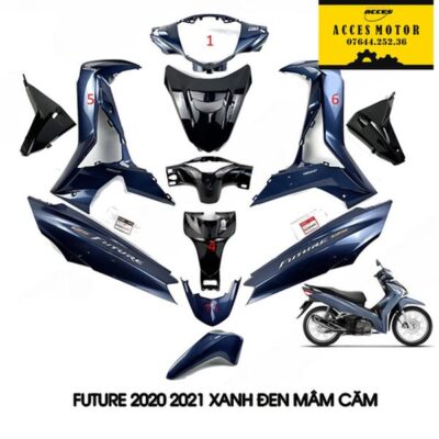 dàn nhựa future fi 2020 2021 xanh đen