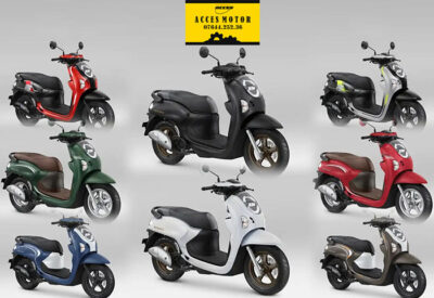 Các phiên bản màu sắc dàn áo Scoopy 2025