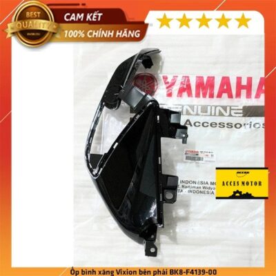Ốp bình xăng Vixion bên phải đen bóng BK8-F4139-00