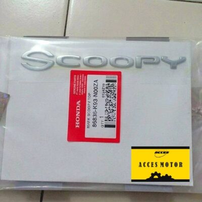 Tem chữ Scoopy màu trắng 86836-K93-N00ZA