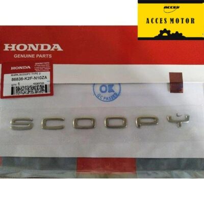 Tem chữ Scoopy màu vàng 2020-2021 mã 86836-K2F-N10ZA