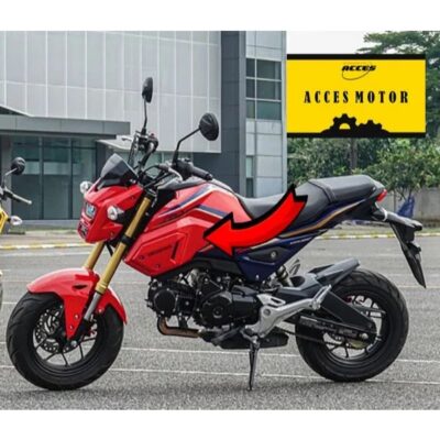 vị trí Nẹp dẫn gió MSX 125 đỏ chính hãng